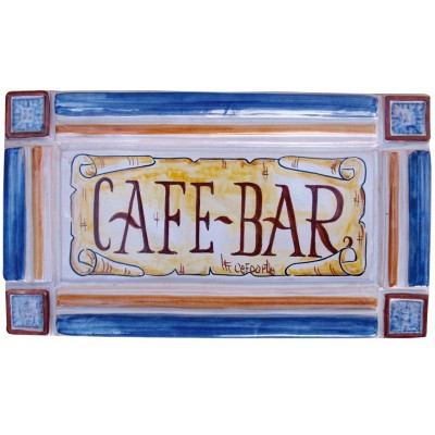 Placa rústica CAFÉ-BAR